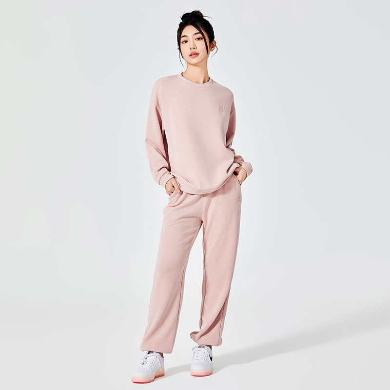 Fashion Forward: Introducing the pink Casual round neck Women Sweatshirts